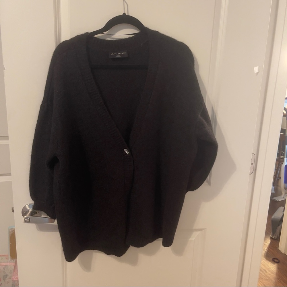 Lane Bryant Women’s black cardigan